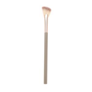 Makeup Durable Fan-shaped Highlighter Brush Light Coffee Color
